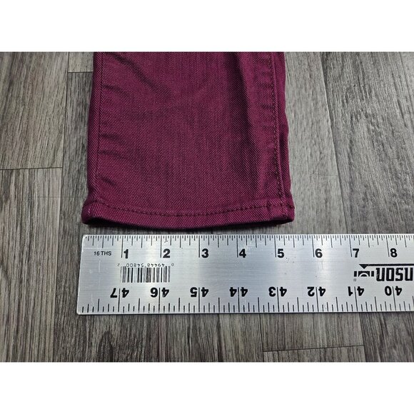 Denizen Levi's Jeans Womens 4 Medium Purple Totally Shaping Skinny Stretch Pants - Picture 12 of 12